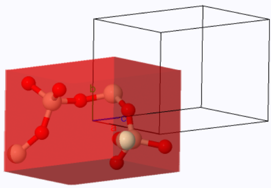 Wigner-Seitz cell of a tP unit cell from https://aflowlib.org/p/A2B_tP12_92_b_a-001/