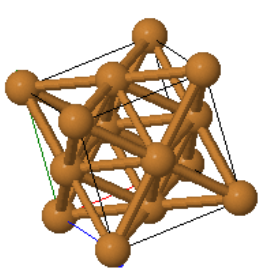 copper unit cell